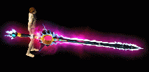 传奇素材网-紫星流光剑【特效】-传奇武器素材