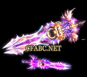 传奇素材网-万疫之源-恶魔之舌-传奇武器素材